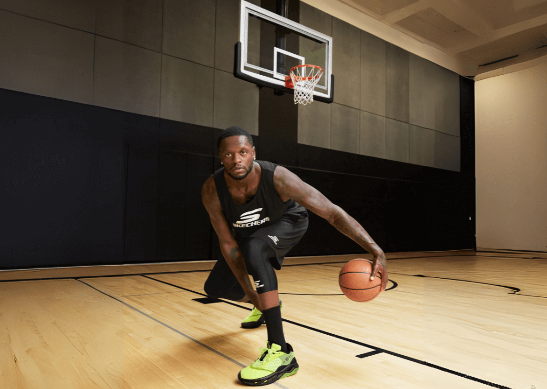 Julius Randle Wearing Skechers Basketball SKX FLOAT