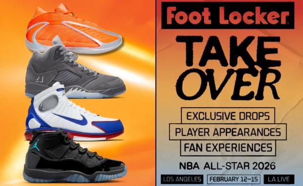 Check Out Foot Locker’s All-Star Weekend Release Schedule