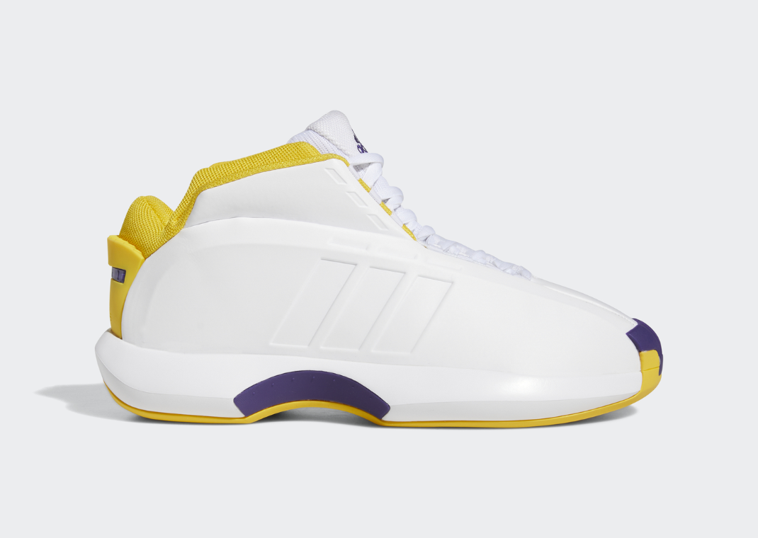 adidas Crazy 1 White Gold Purple