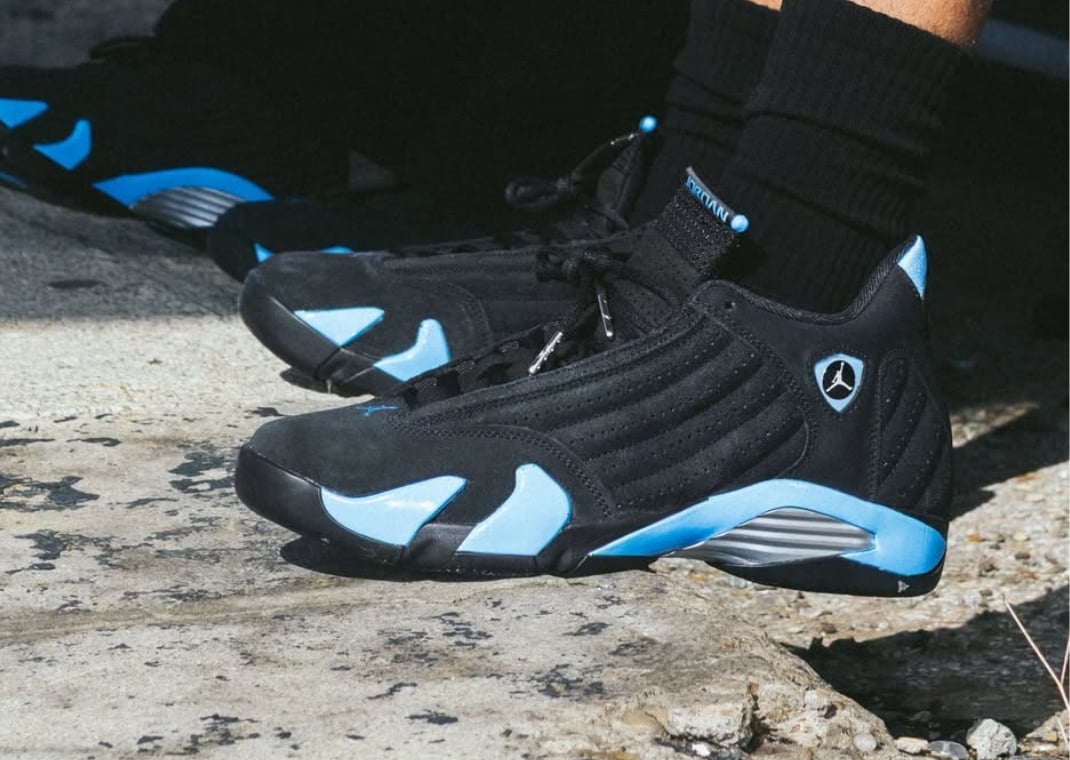 Air Jordan 14 Retro Black University Blue