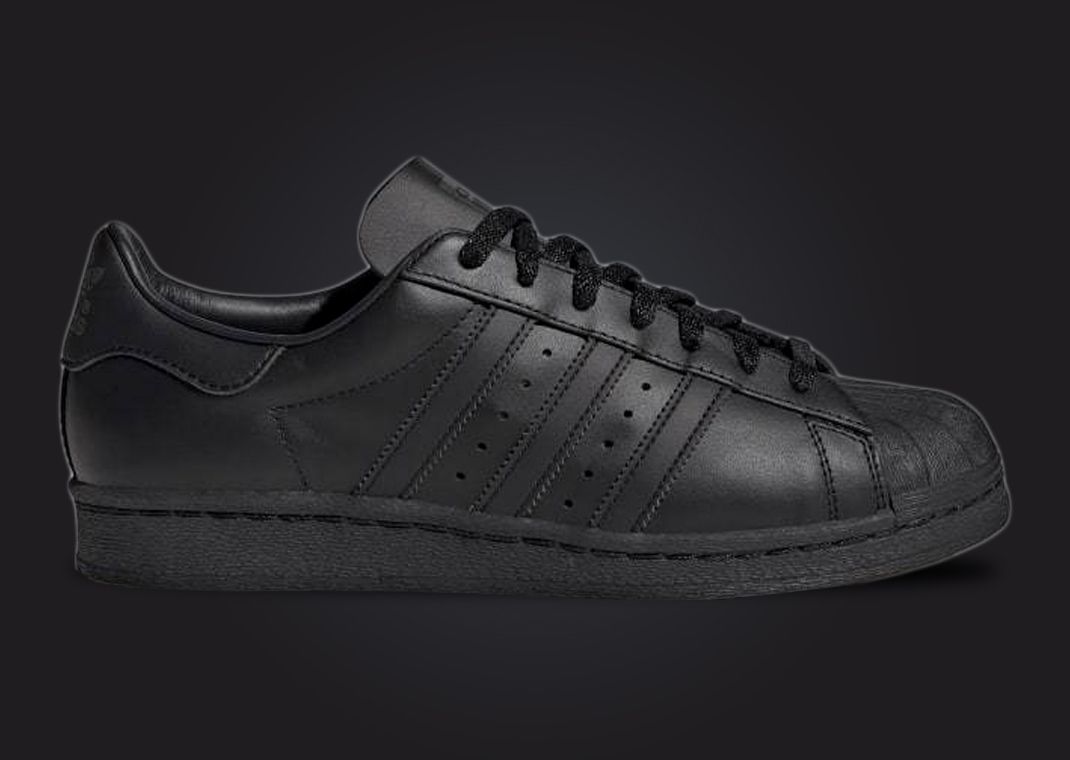 adidas Goes Dark With The Superstar 82 Core Black