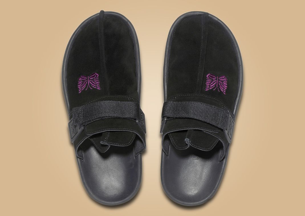 NEEDLES x Reebok Beatnik Slide Core Black Top