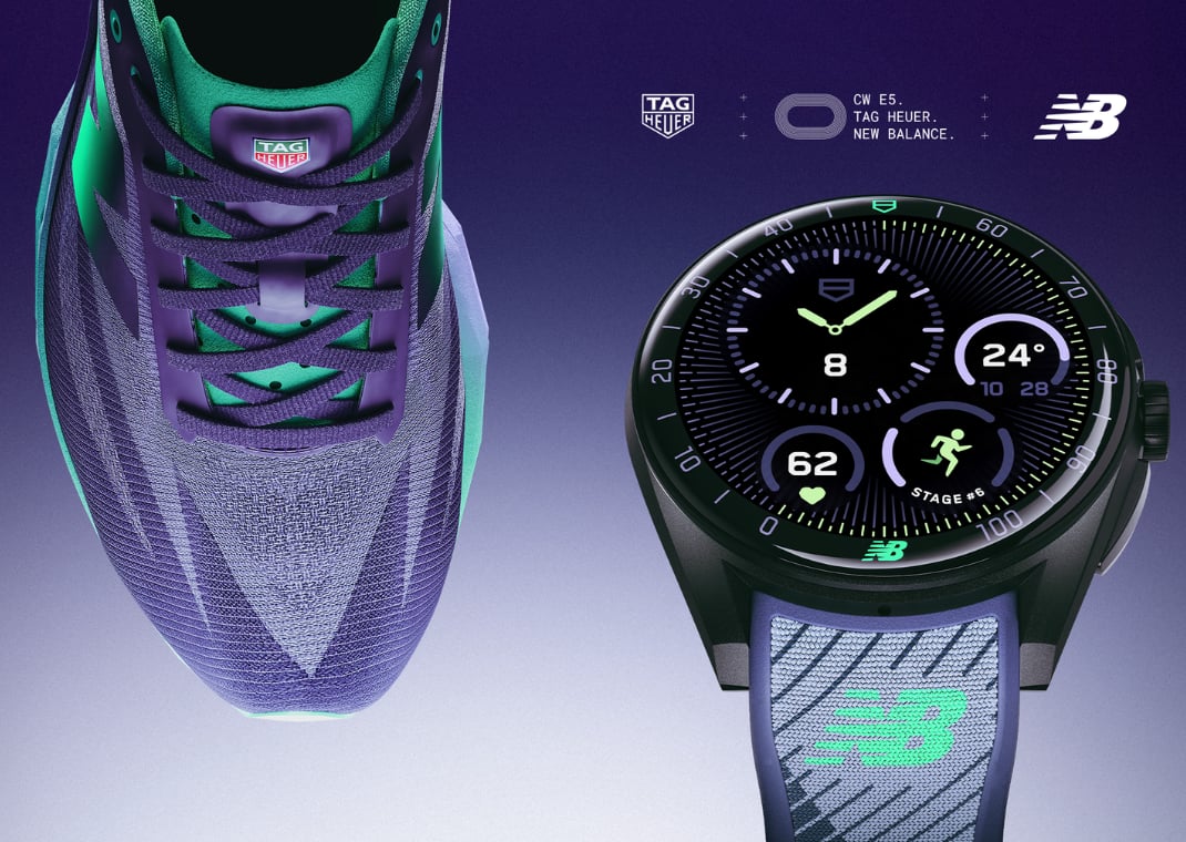 TAG Heuer x New Balance FuelCell SC Elite v5