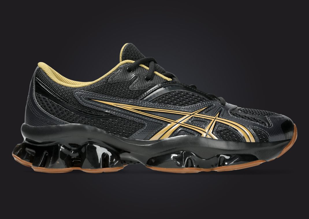 Kiko Kostadinov x Asics Gel-Quantum Zientzia Black Gold Lateral