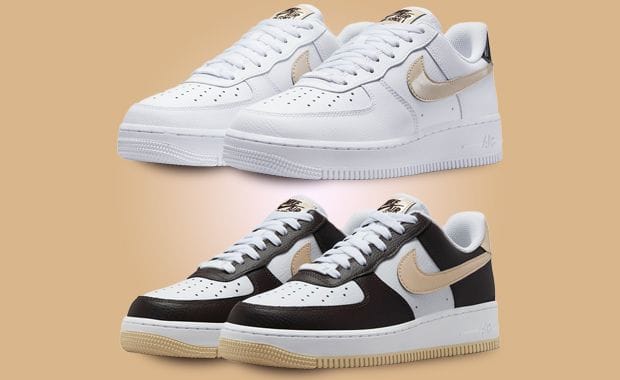 Nike's Air Force 1 Low Sanddrift Cacao Wow Pack Is Undeniably Clean