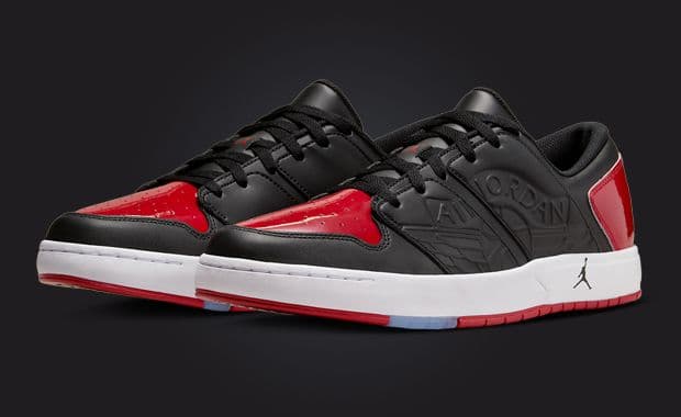 Air Jordan Nu Retro 1 Low Patent Bred