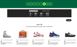 StockX is Auctioning Off 28 Grail Sneakers Starting at $1 Each