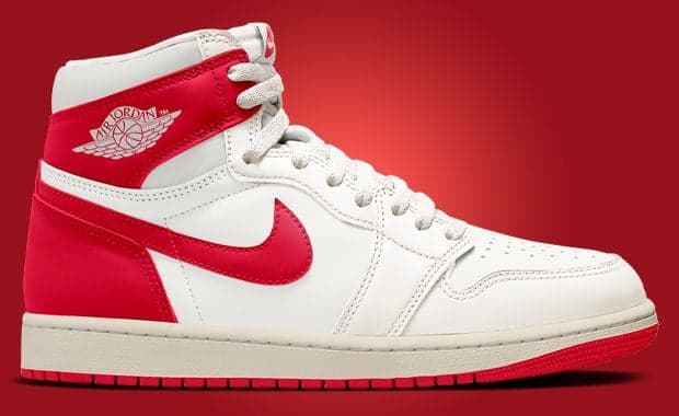 Air Jordan 1 Retro High OG Sail University Red