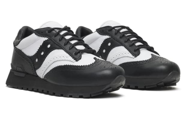 Engineered Garments x Saucony Shadow Original Black White