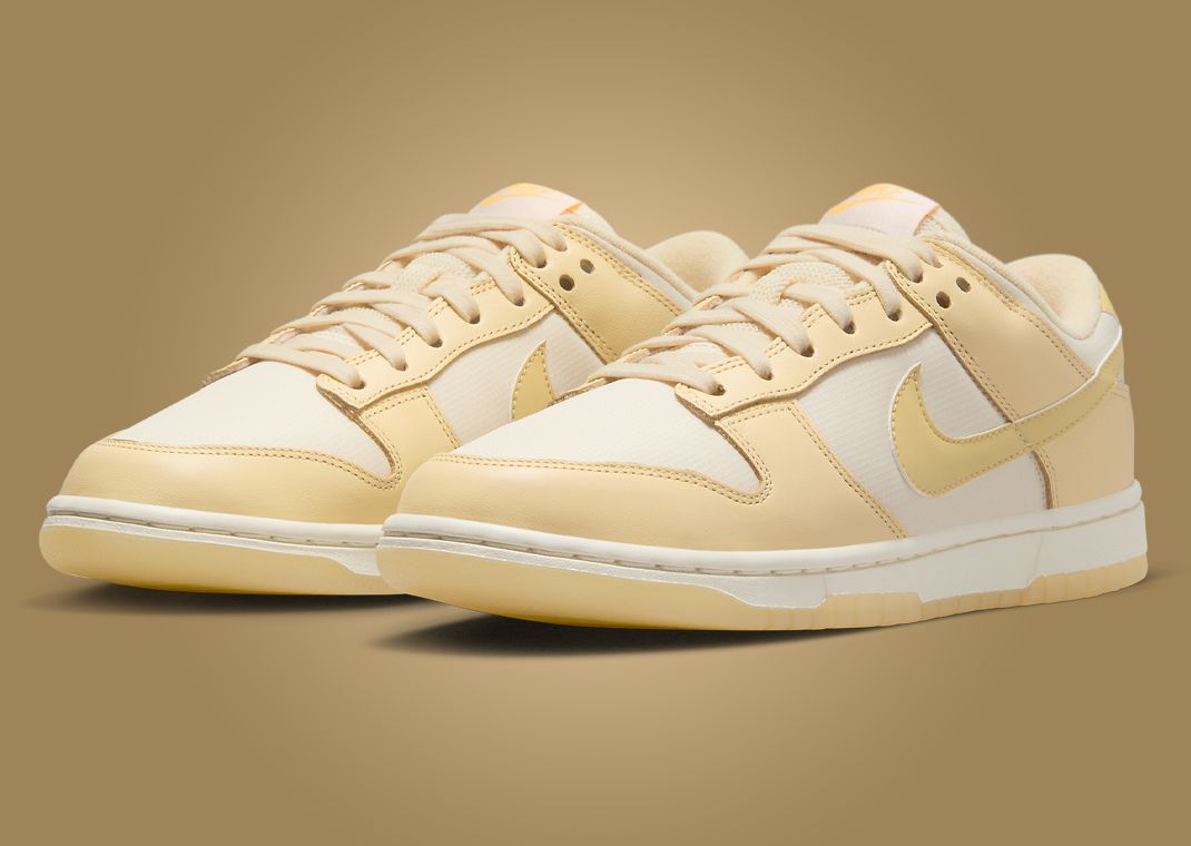 Nike Dunk Low Muslin Team Gold (W) Angle