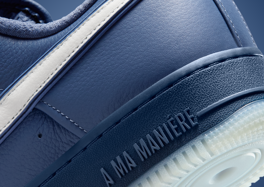A Ma Maniere x Nike Air Force 1 WYWS Diffused Blue - Detail