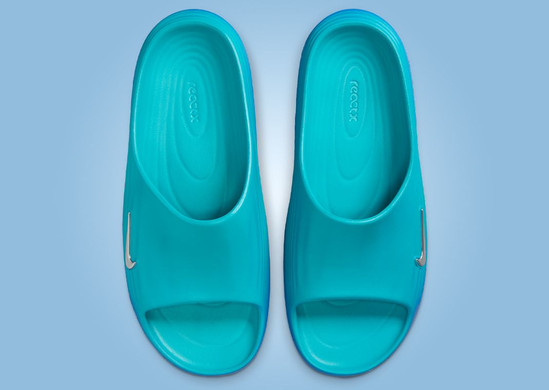 Nike ReactX Rejuven8 Slide Dusty Cactus Top