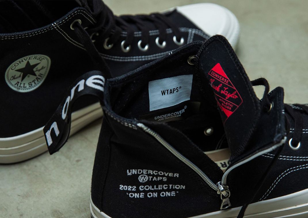 UNDERCOVER x WTAPS x Converse Chuck 70 Z Zipper Detail