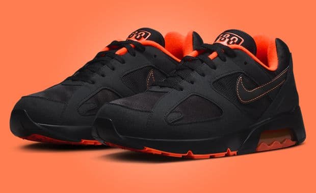 Nike Air 180 Black Hyper Crimson