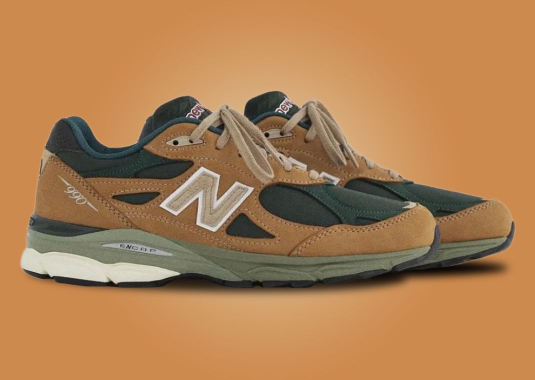 New Balance 990v3 Made in USA by Teddy Santis "Brown Charcoal"
