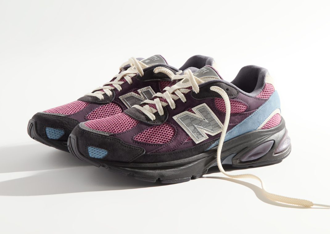 Kith x New Balance 2010 Purple Black Angle