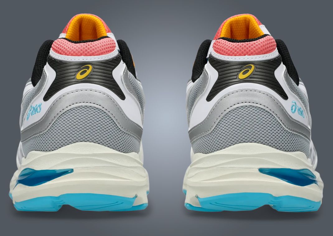 Asics Gel-K1011 White Pure Silver Heel