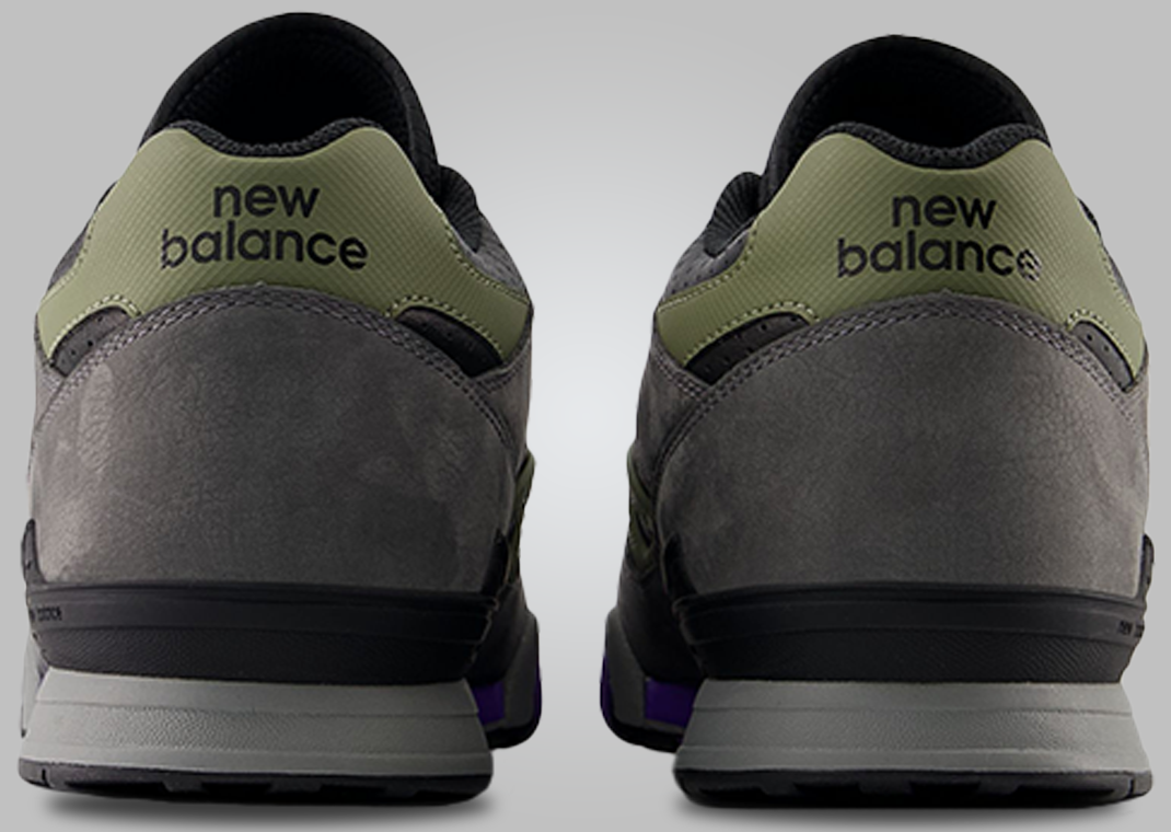 New Balance Numeric 770 Grey/Purple - Back