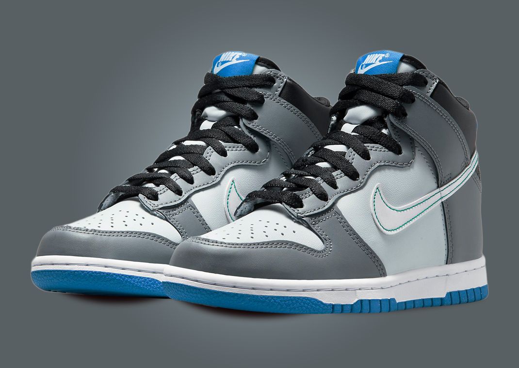 Nike Dunk High Pure Platinum Light Photo Blue (GS)