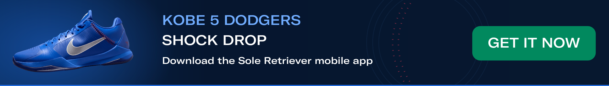 Nike Kobe 5 Dodgers Shock Drop - Sole Retriever App