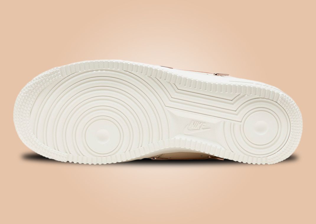 Nike Air Force 1 Low LX Metal Swooshes Sail Melon Tint (W) Outsole