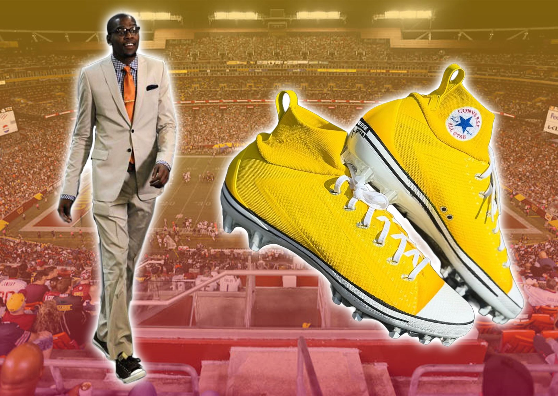 Custom Converse Chuck Taylor Cleats by arts_undefined