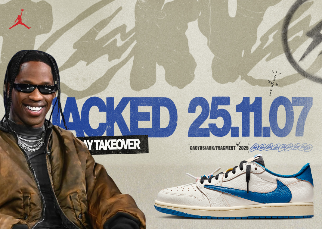 Travis Scott x fragment design x Air Jordan 1 Retro Low OG Tokyo Bay Takeover