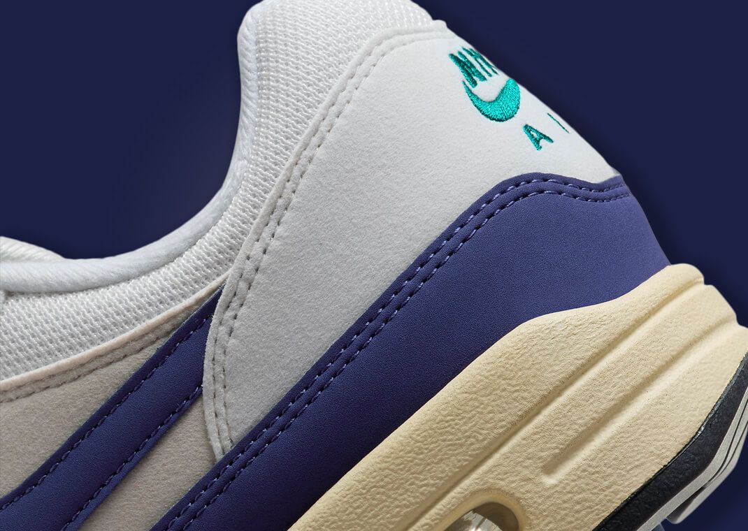 Nike Air Max 1 Athletic Department Navy Heel