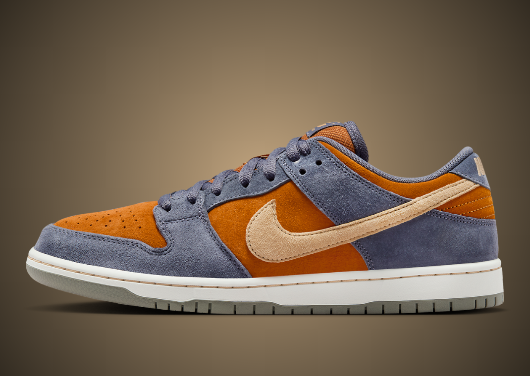 Nike SB Dunk Low Light Carbon Sesame Lateral