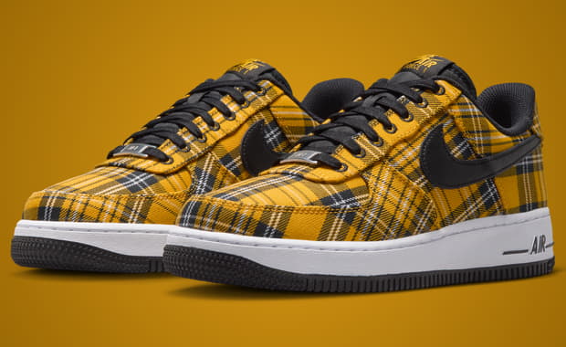 Nike Air Force 1 Low Yellow Plaid (W)