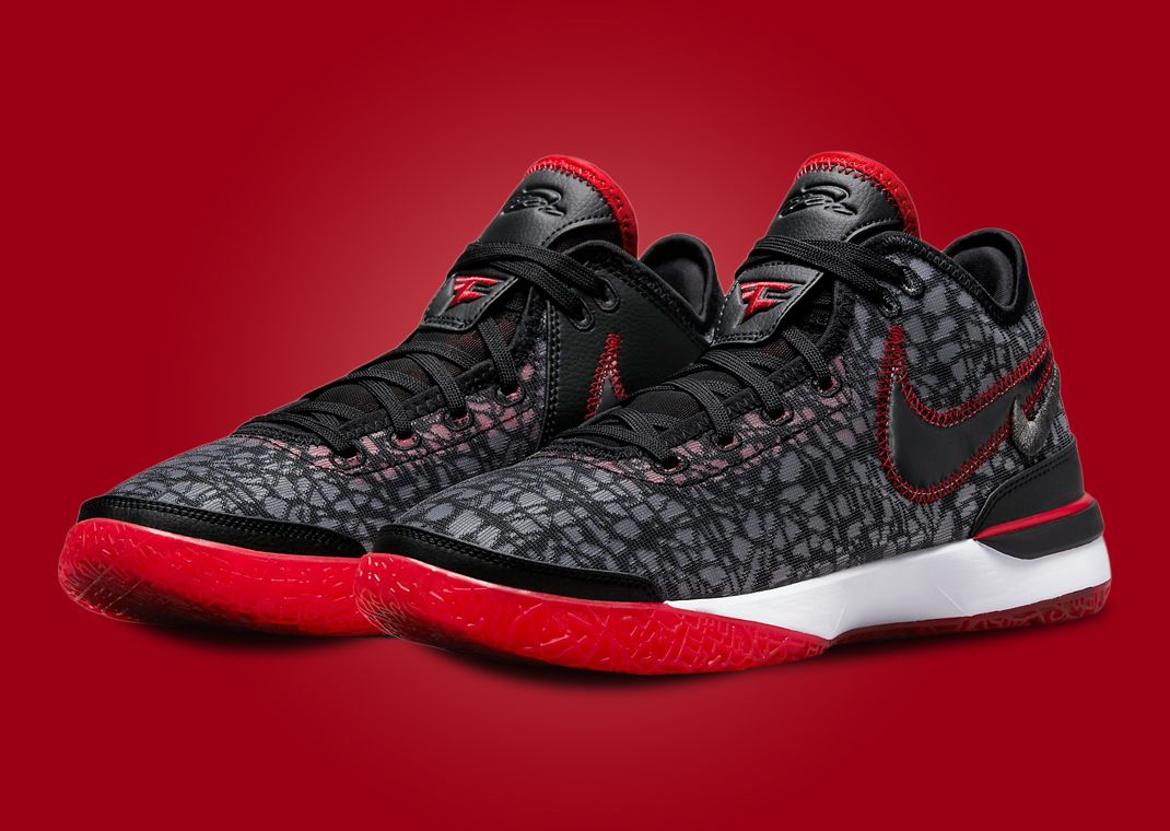 FaZe x Nike Zoom LeBron NXXT Gen "Bred"