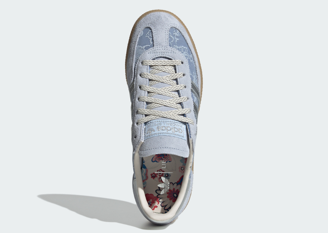 Liberty London x adidas Handball Spezial Delft Blue (W) - Top