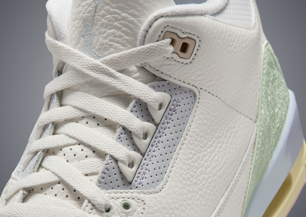 Air Jordan 3 Spring is in the Air - Detail