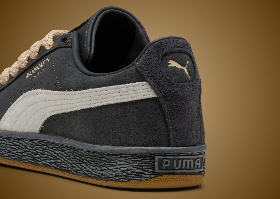 Nahmias x Puma Suede Vintage Black - Heel Detail