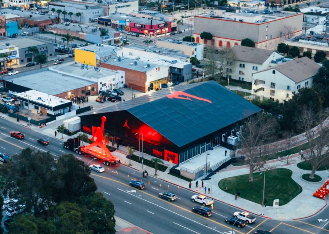 Jordan Brand House in Inglewood