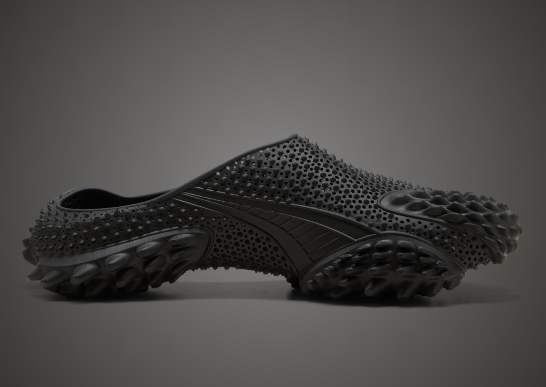 A$AP Rocky x Puma Mostro 3D Mule Black - Medial