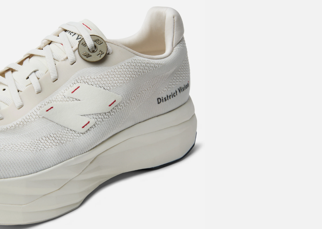 District Vision x New Balance FuelCell SC Elite v5 Linen - Detail