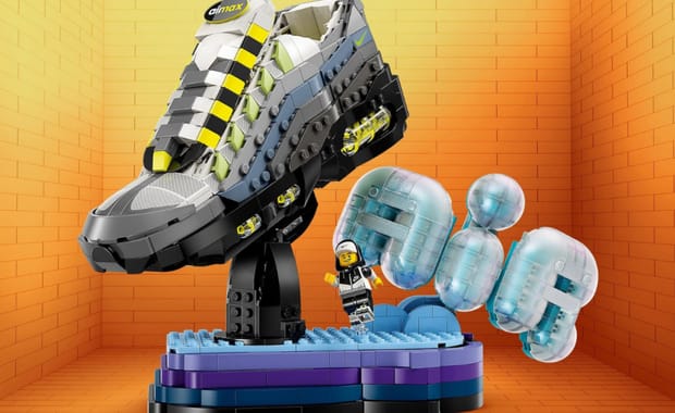 LEGO and Nike Add to the Collection with an Air Max 95 Brick Set