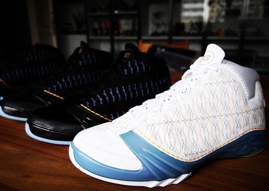 Air Jordan XX3 Denver Nuggets PE's (image via