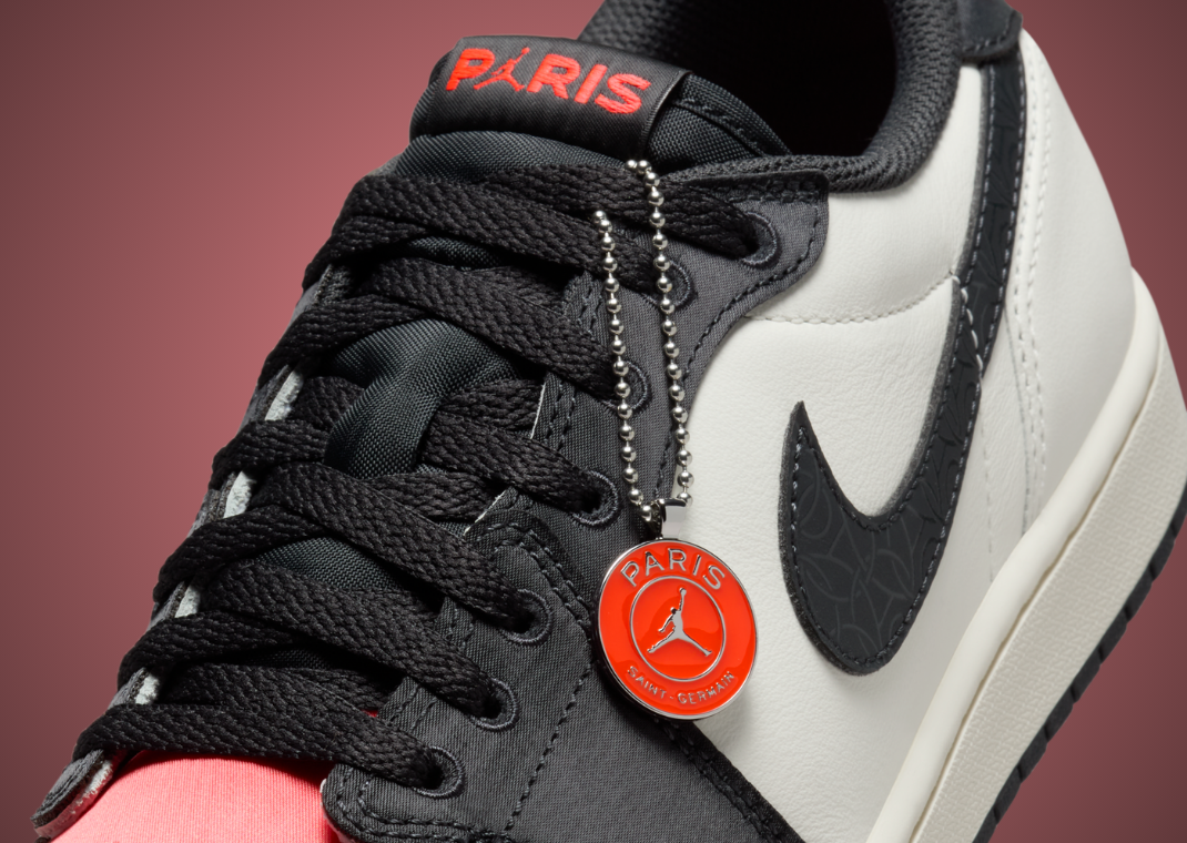 PSG x Air Jordan 1 Retro Low OG - HF8828-100 Detail