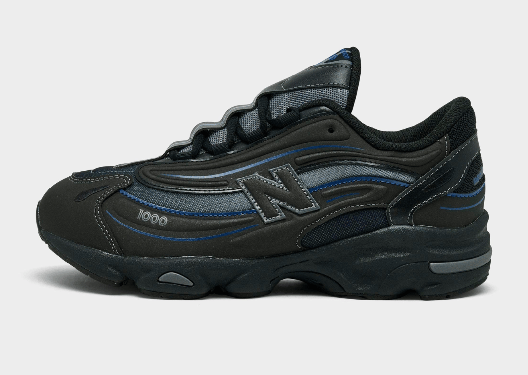 New Balance 1000 Black Royal Blue (GS)