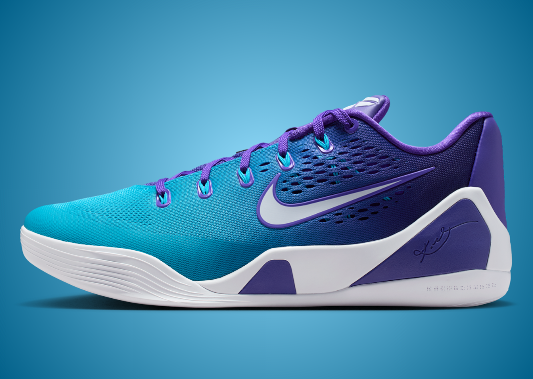 Nike Kobe 9 EM Low Protro Hornets - Lateral