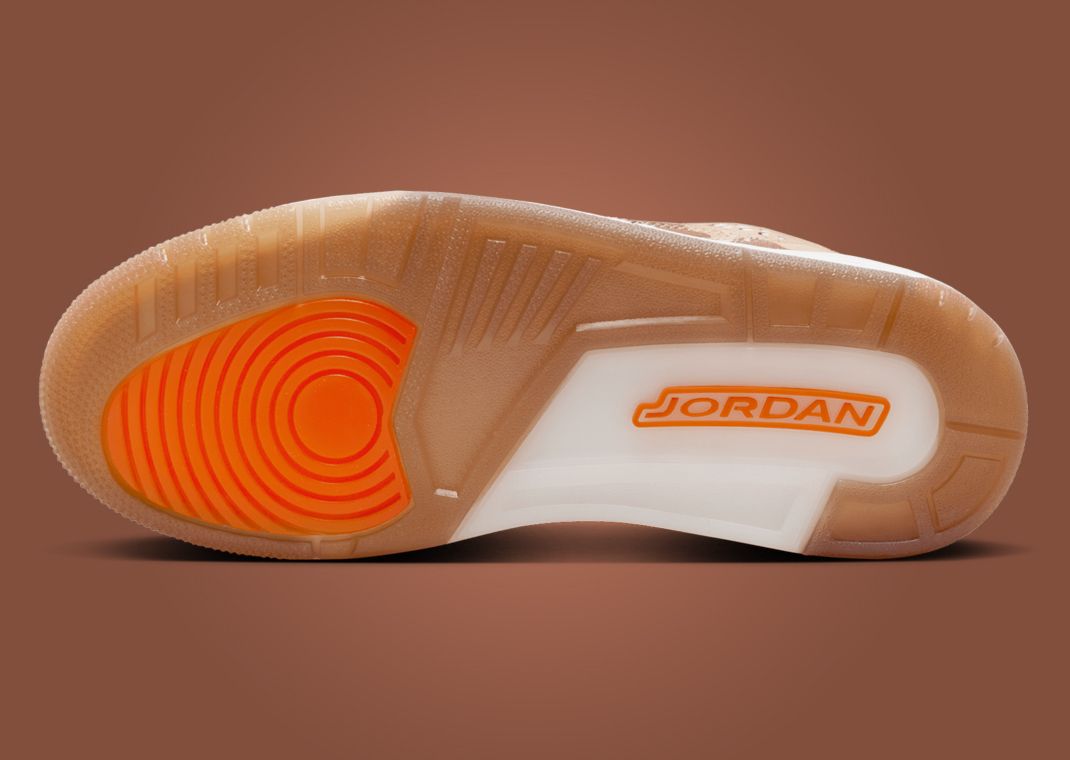 Air Jordan 3 Retro TEX WNBA Camo (W) Outsole