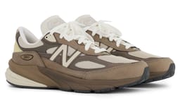 The New Balance 990v6 Made in USA Driftwood Timberwolf is a Fall Favorite