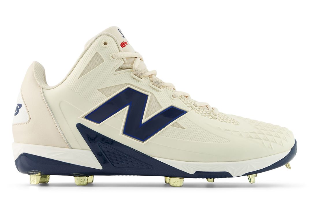 New Balance FuelCell Ohtani 1 Cleat White Navy Lateral