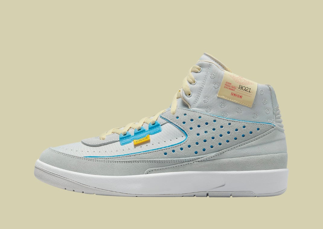 Union x Air Jordan 2 Retro Grey Fog