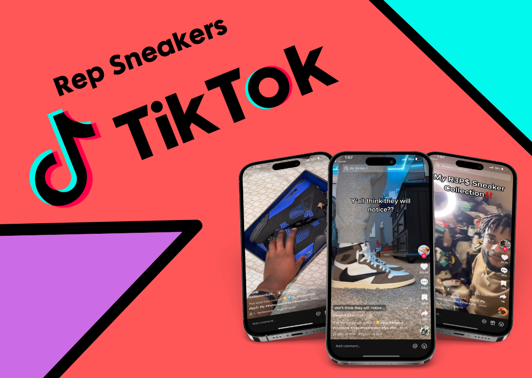 Replica Sneaker Content Seen On TikTok