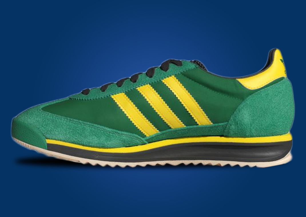 adidas SL 72 Green Yellow Medial