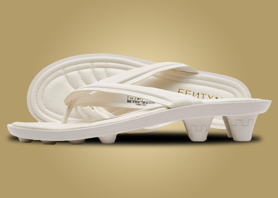 Fenty x Puma Cat Cleat White Lateral
