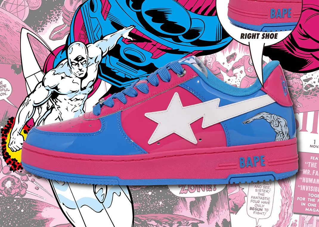 The Fantastic Four x A Bathing Ape BAPE STA Galactus & Silver Surfer Lateral